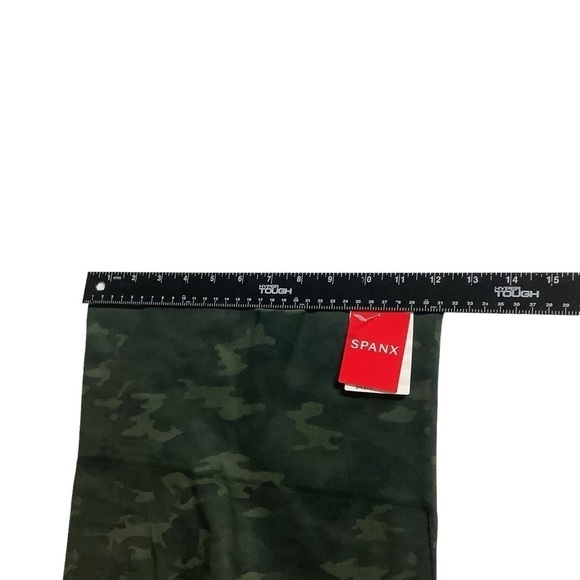 NWT Spanx Green Camo Look At Me Know High Rise Leggings Size M - Picture 4 of 7